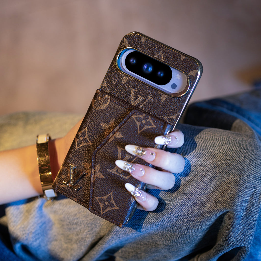 Louis Vuitton Style Google Pixel 10 Pro Case – Luxury LV Google Pixel Cover