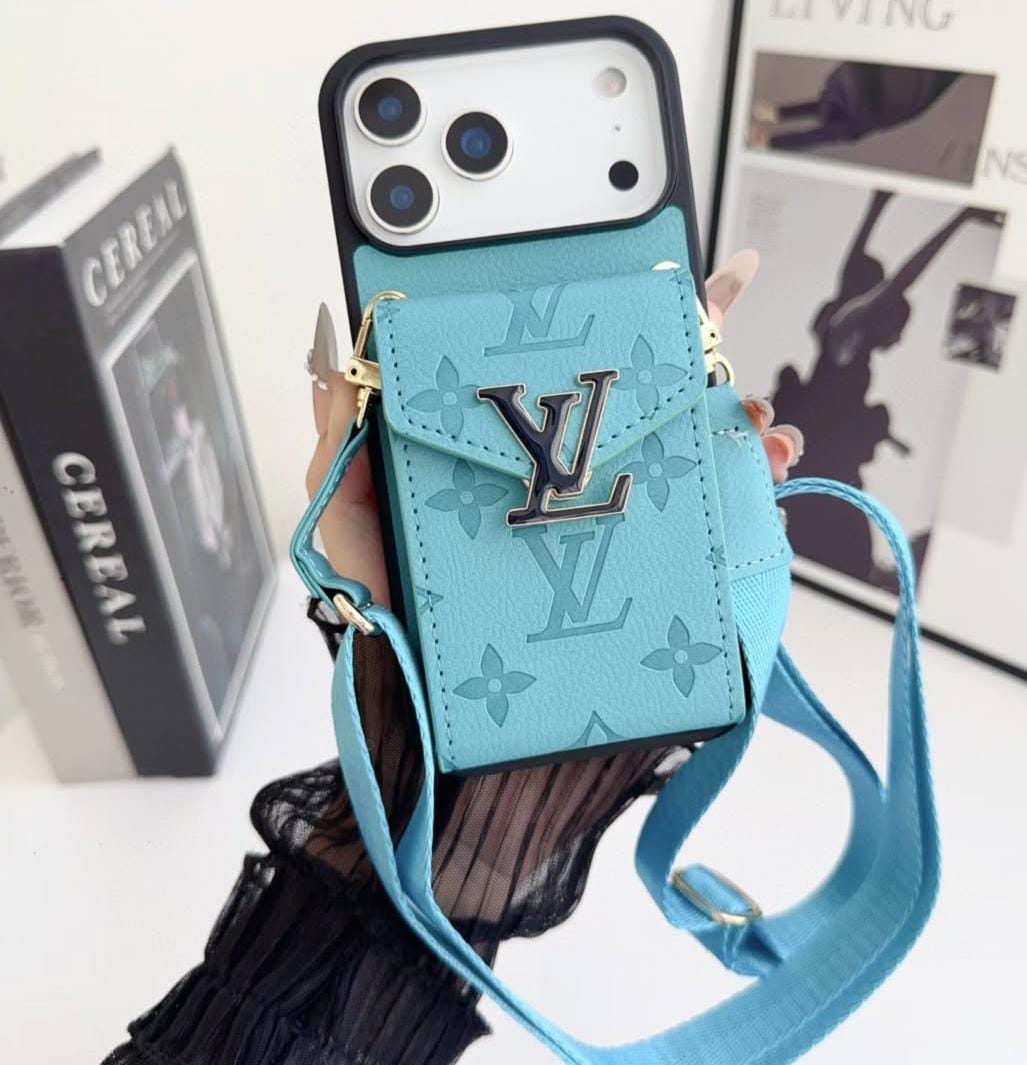 Louis Vuitton iPhone 18 Pro Card Holder Case – Luxury Designer Wallet Cover