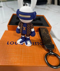 Louis Vuitton Vivienne Blue Rabbit Puppet Keychain
