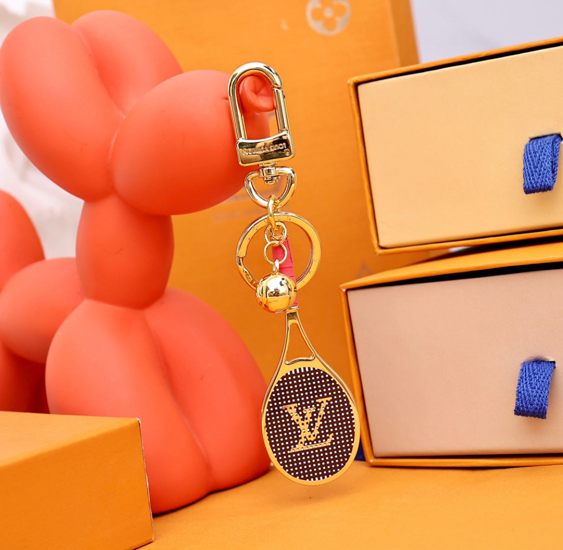 Louis Vuitton Tennis Racket Keychain