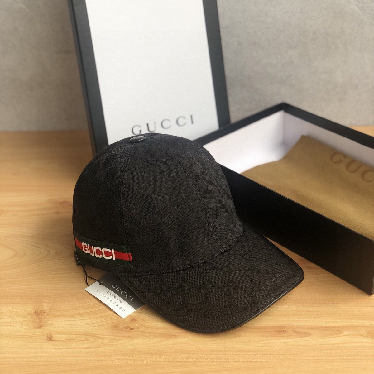 Gucci GG Monogram Web Baseball Cap | Luxury Designer Hat