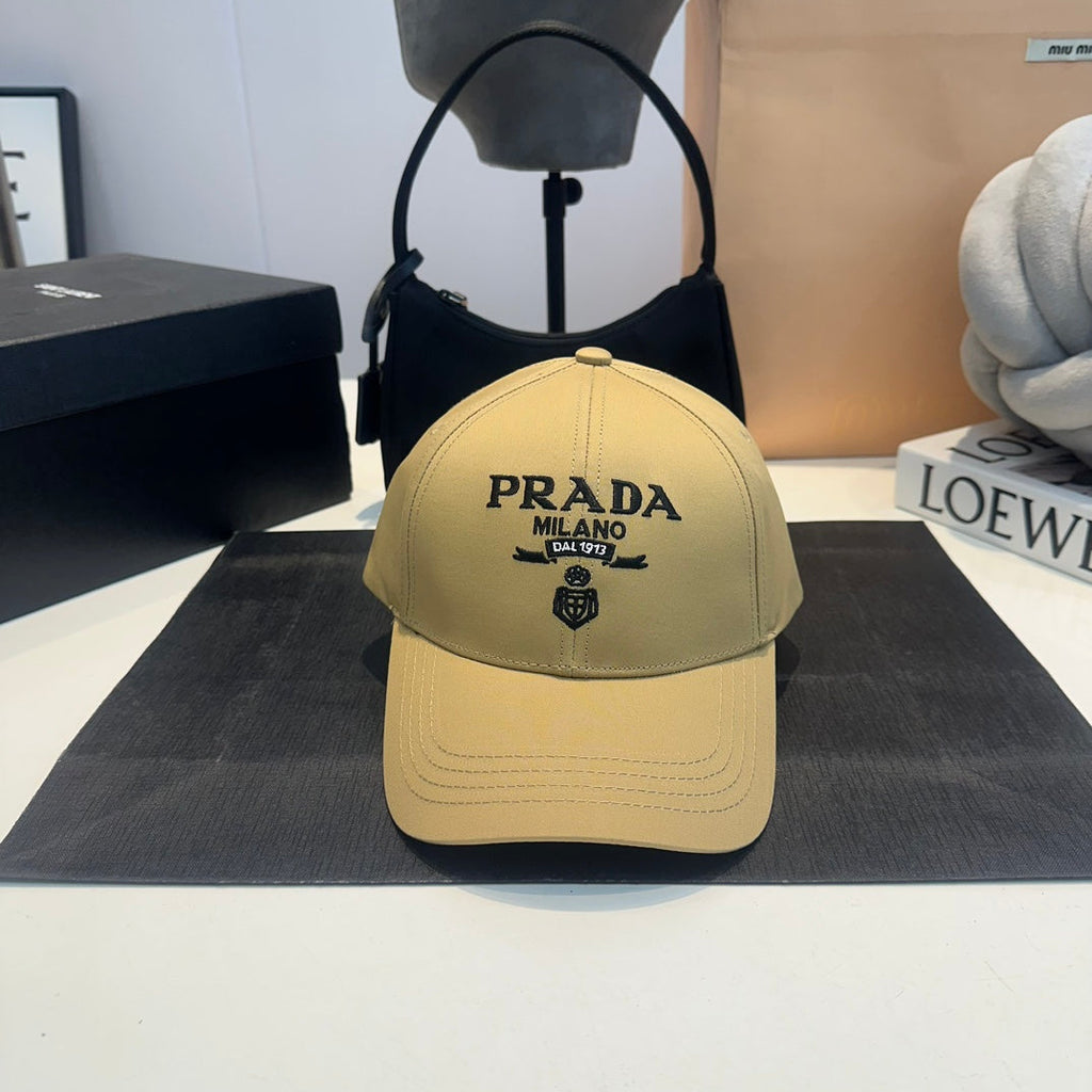 Luxury Prada Re-Nylon Baseball Cap for Men & Women