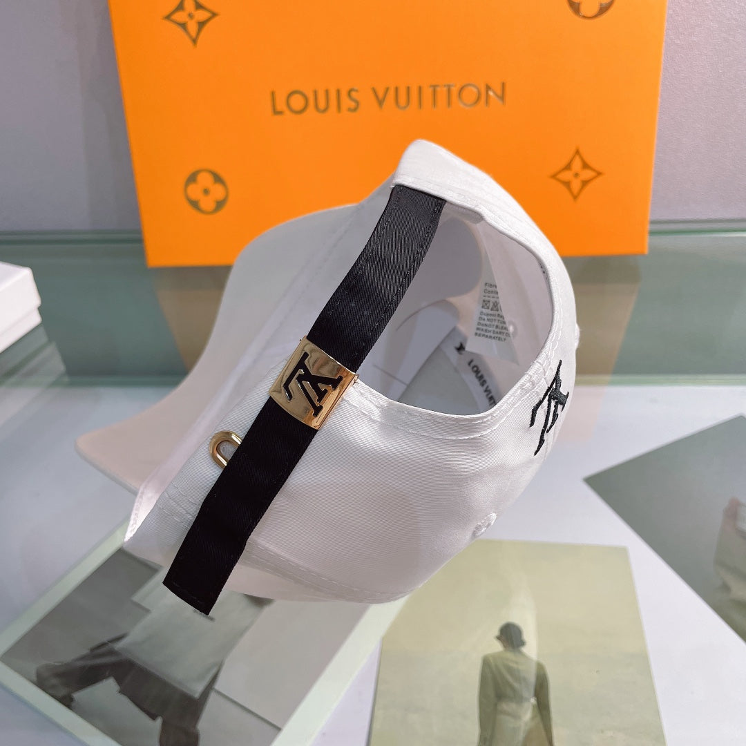 Louis Vuitton Embroidered Monogram Baseball Cap | Luxury Designer Hat