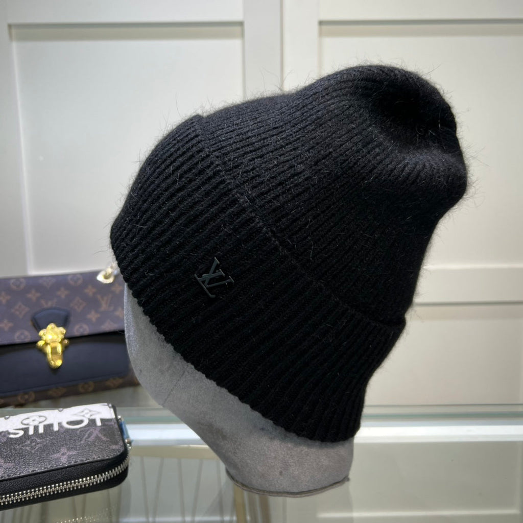 Louis Vuitton Embroidered Wool Beanie | Luxury Designer Winter Hat