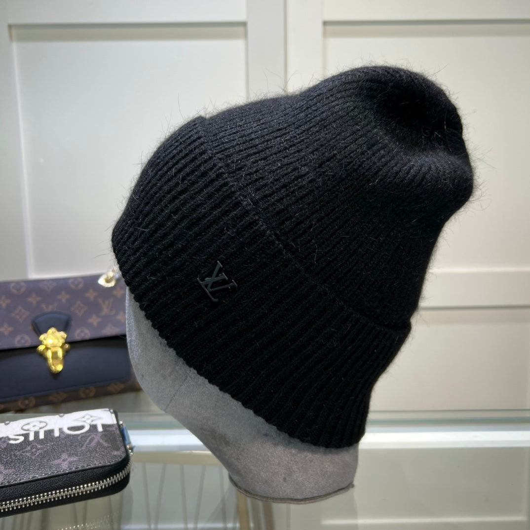 Louis Vuitton Embroidered Wool Beanie | Luxury Designer Winter Hat