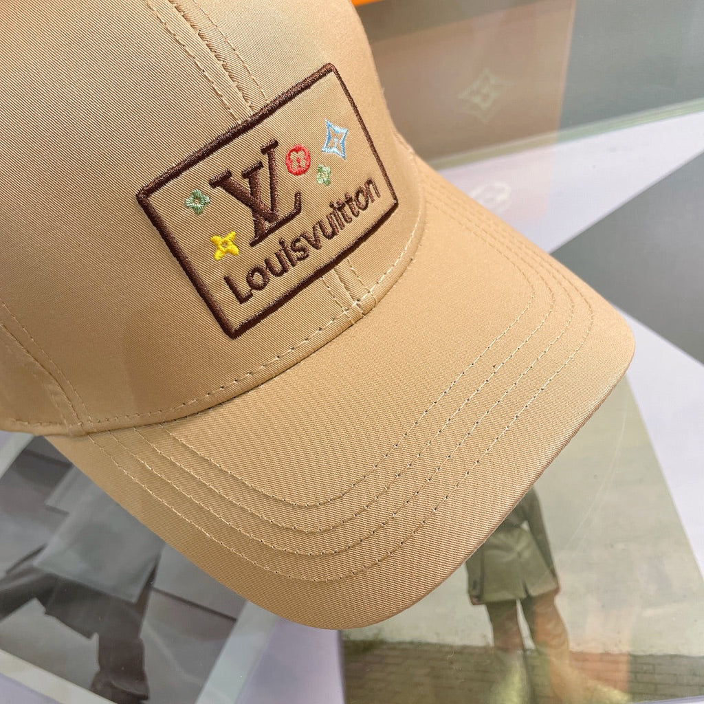 Louis Vuitton Embroidered Monogram Baseball Cap | Luxury Designer Hat