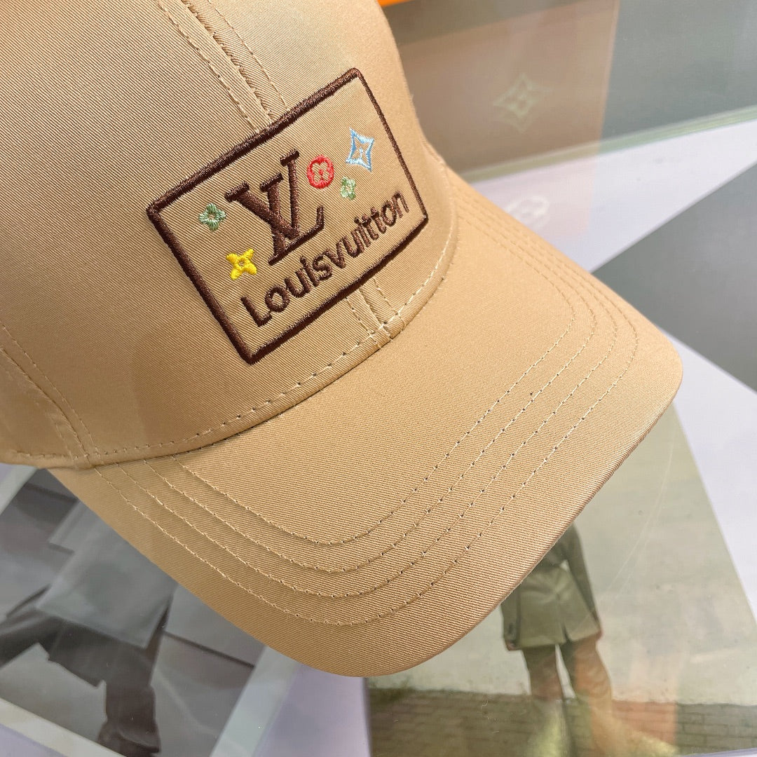 Louis Vuitton Embroidered Monogram Baseball Cap | Luxury Designer Hat