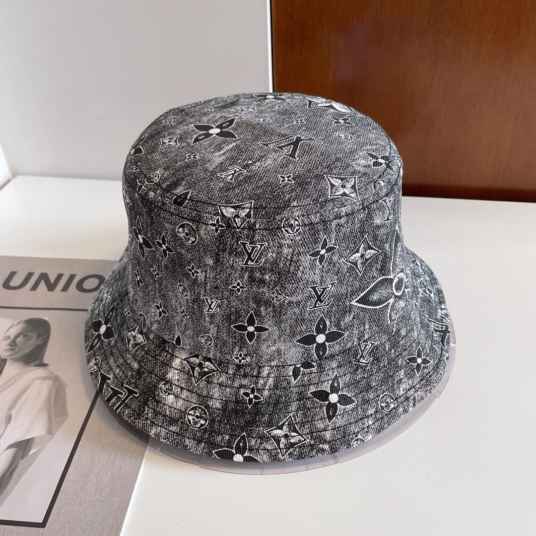 Louis Vuitton Monogram Embroidered Bucket Hat