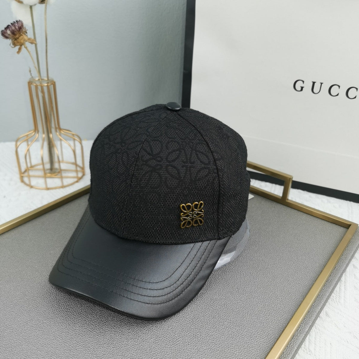 Loewe Leather Baseball Cap – Luxury Designer Cap