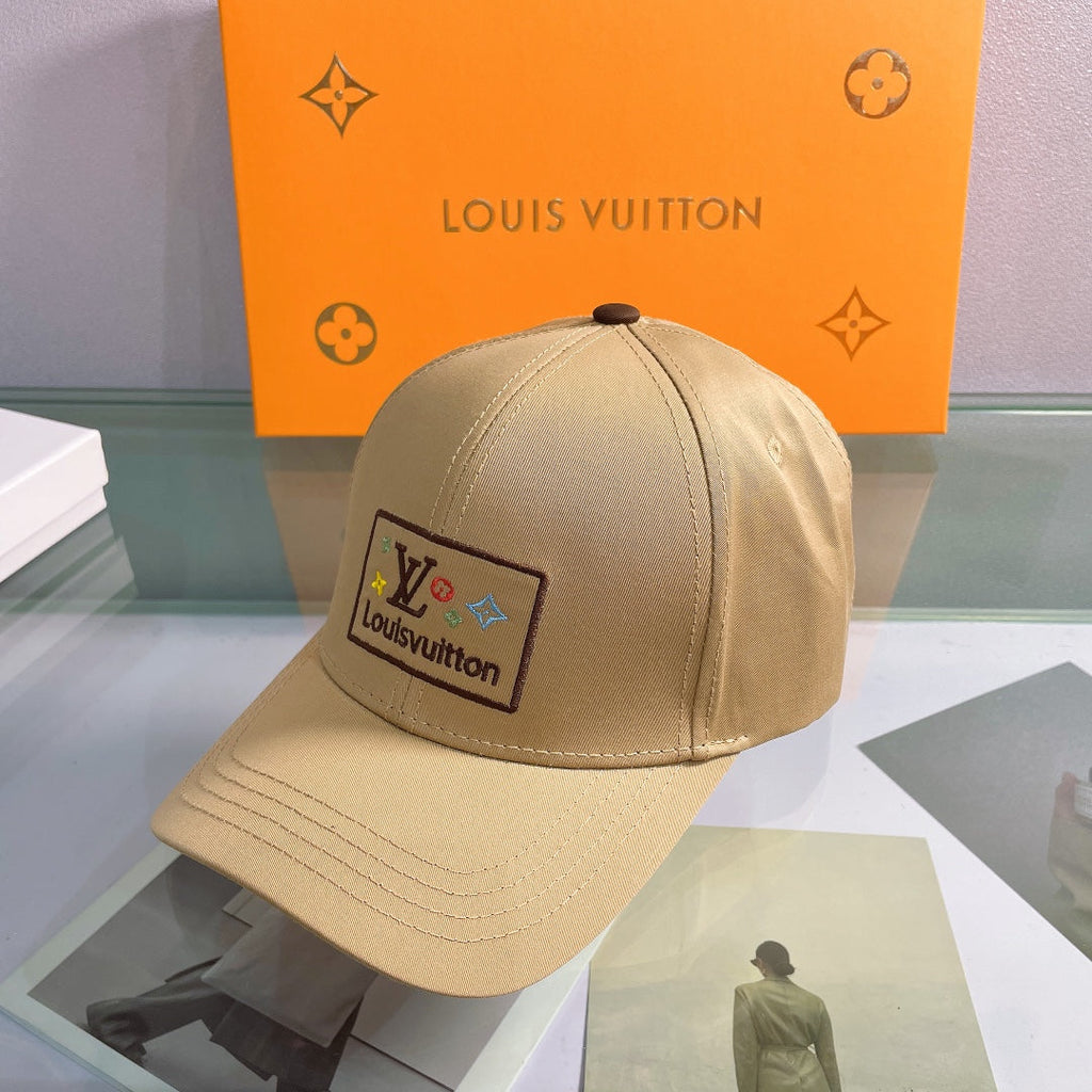Louis Vuitton Embroidered Monogram Baseball Cap | Luxury Designer Hat