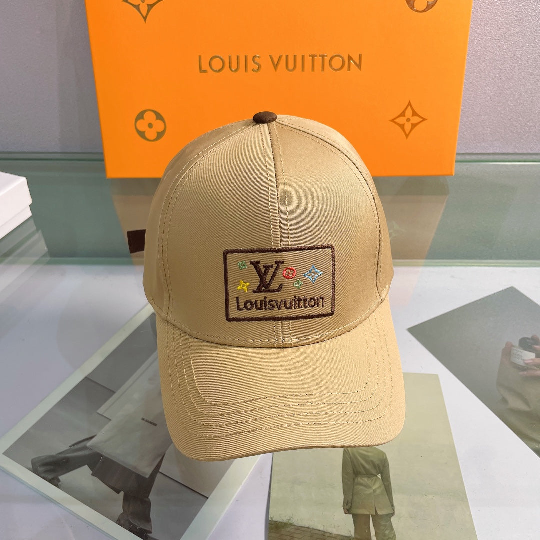 Louis Vuitton Embroidered Monogram Baseball Cap | Luxury Designer Hat