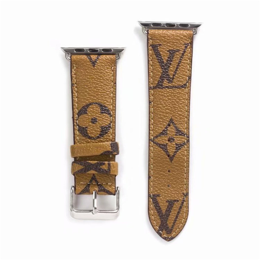 Luxury Louis Vuitton Apple Watch Band – Monogram & Damier Leather Strap