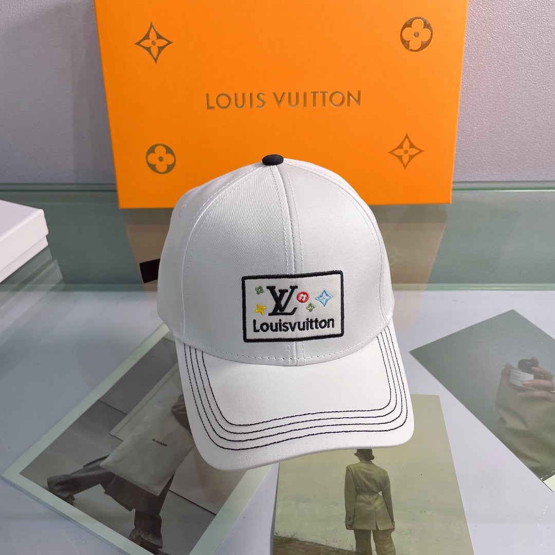 Louis Vuitton Embroidered Monogram Baseball Cap | Luxury Designer Hat