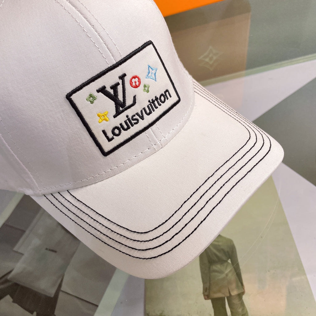Louis Vuitton Embroidered Monogram Baseball Cap | Luxury Designer Hat