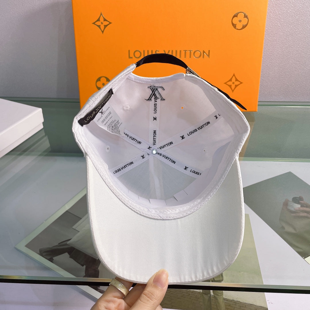 Louis Vuitton Embroidered Monogram Baseball Cap | Luxury Designer Hat
