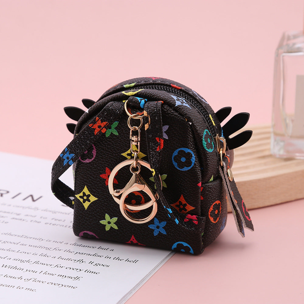 Louis Vuitton Monogram Owl Coin Purse Keychain
