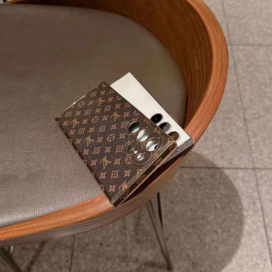 Luxury Louis Vuitton Samsung Galaxy S26 Ultra Case – Brown Monogram Designer Cover