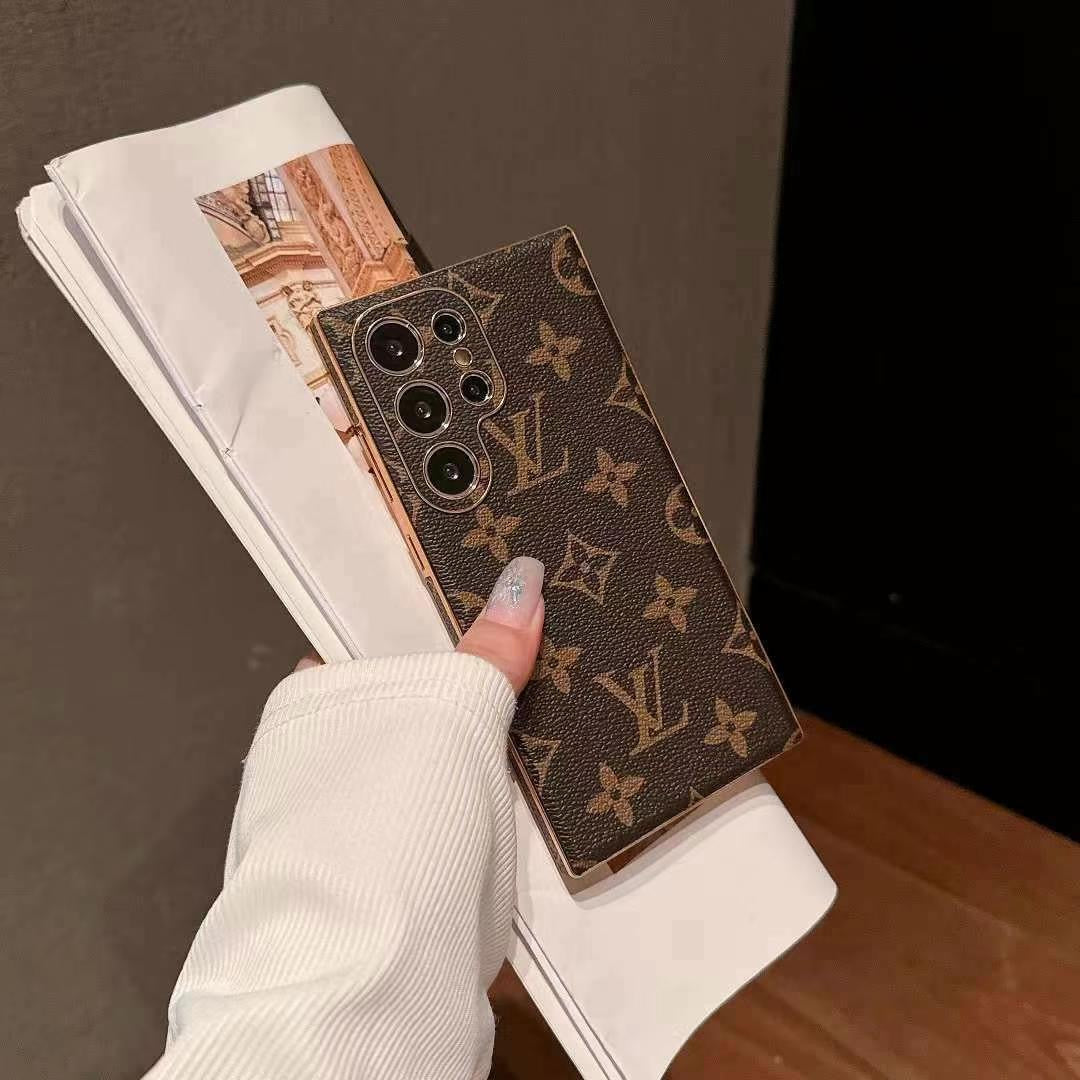 Luxury Louis Vuitton Samsung Galaxy S26 Ultra Case – Brown Monogram Designer Cover