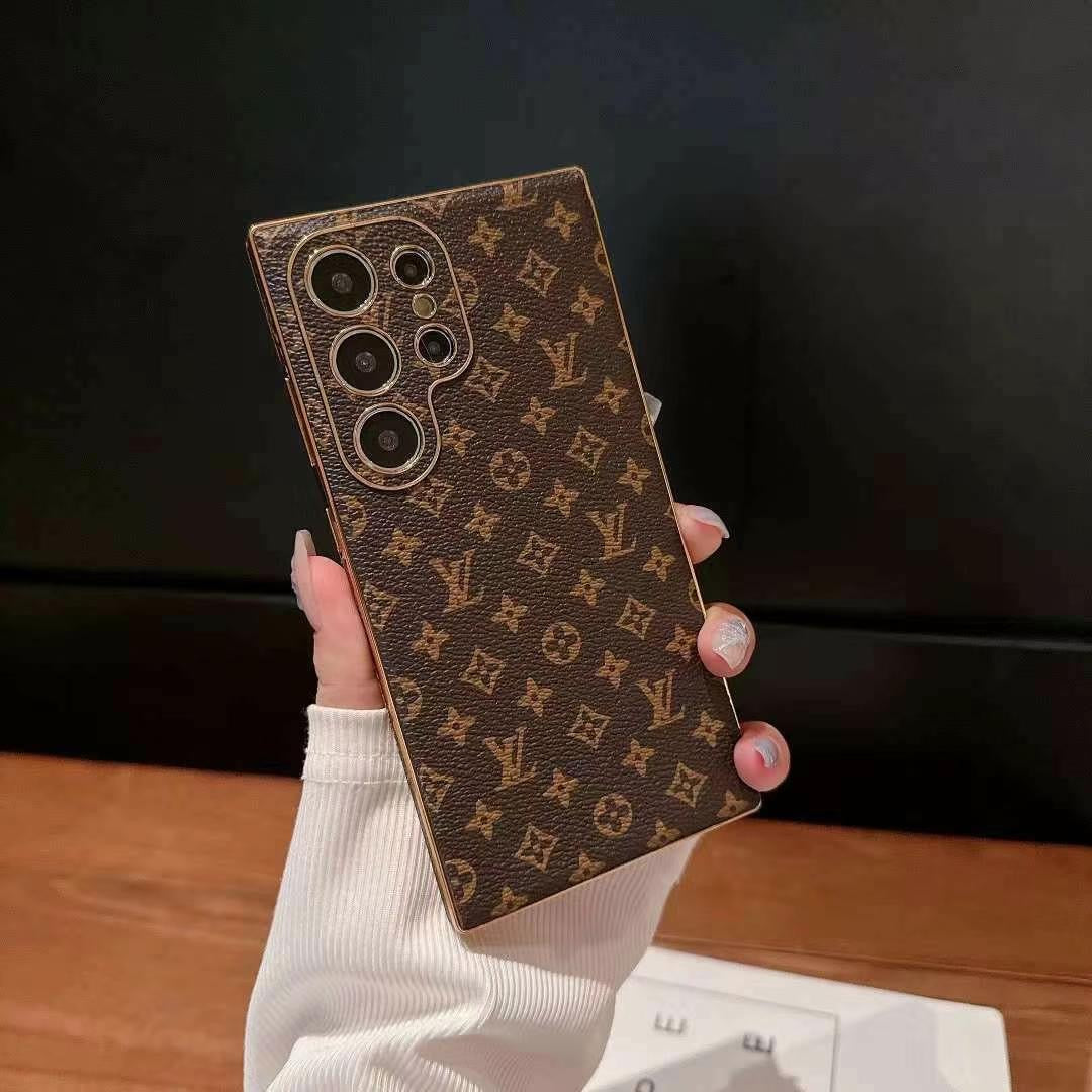 Luxury Louis Vuitton Samsung Galaxy S26 Ultra Case – Brown Monogram Designer Cover