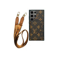 Luxury Louis Vuitton Samsung S26 Ultra Cardholder Lanyard Wallet Case