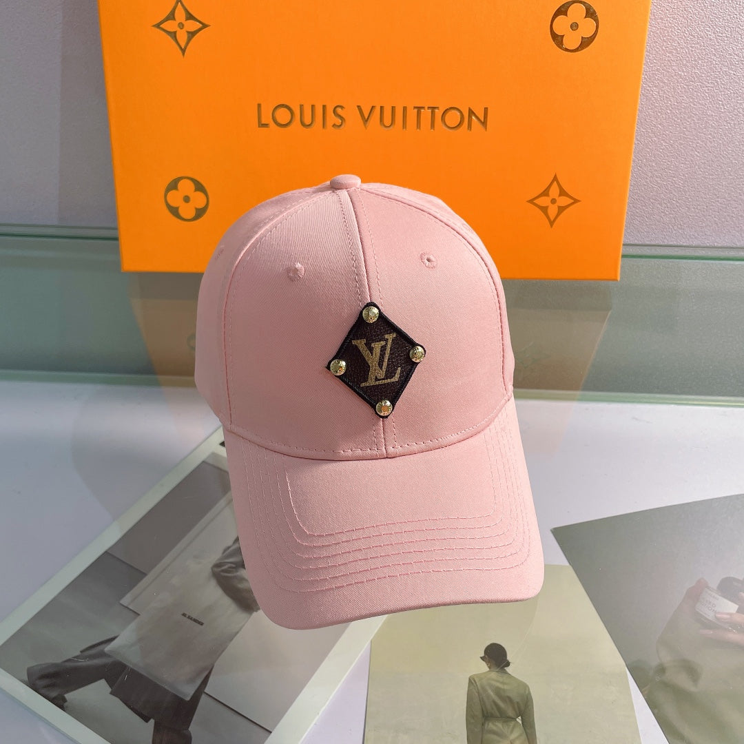 Louis Vuitton Premium Cotton Baseball Cap for Men & Women