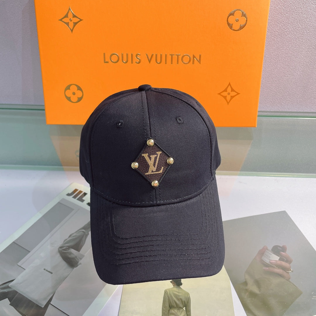 Louis Vuitton Premium Cotton Baseball Cap for Men & Women