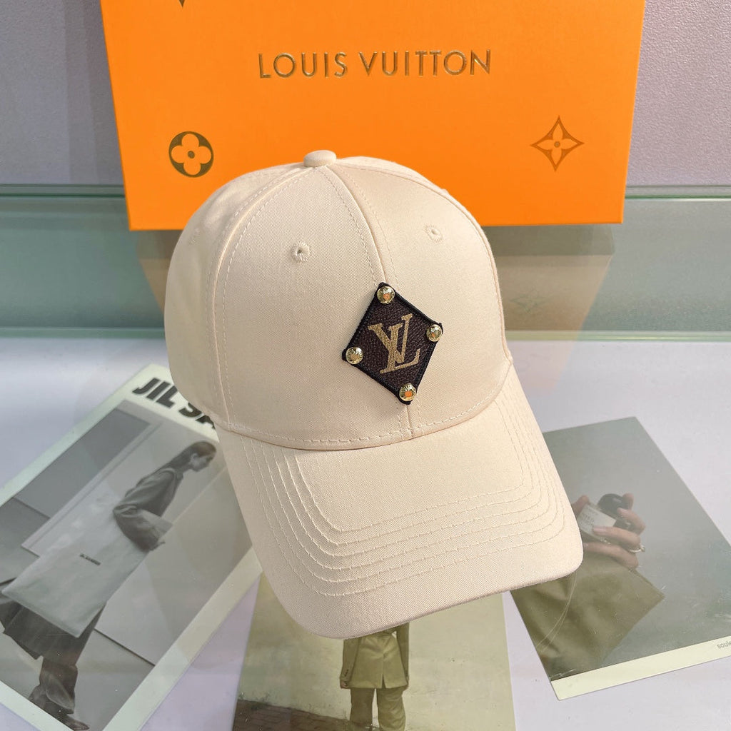 Louis Vuitton Premium Cotton Baseball Cap for Men & Women