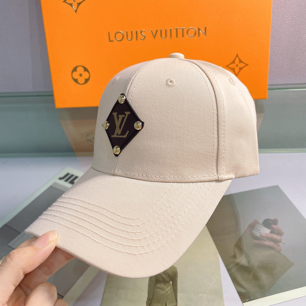 Louis Vuitton Premium Cotton Baseball Cap for Men & Women