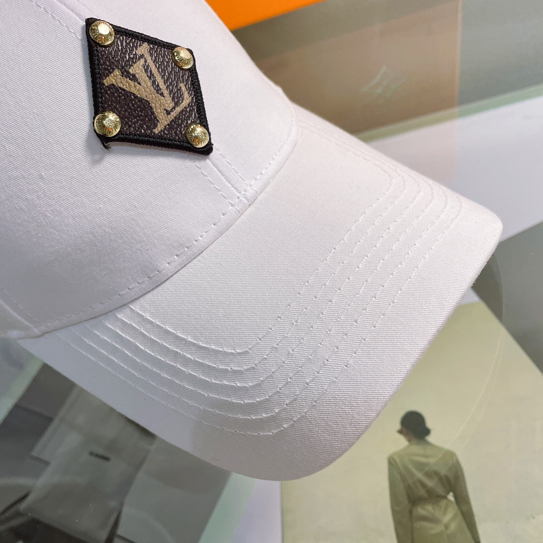 Louis Vuitton Premium Cotton Baseball Cap for Men & Women