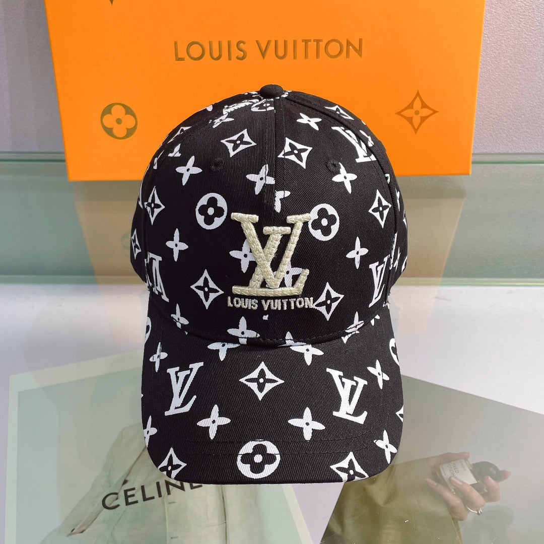 Louis Vuitton Embroidered Monogram Baseball Cap