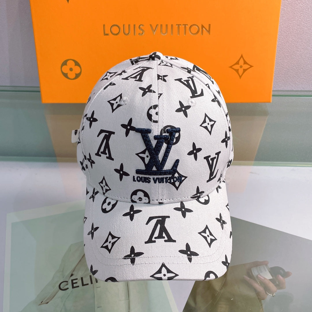 Louis Vuitton Embroidered Monogram Baseball Cap