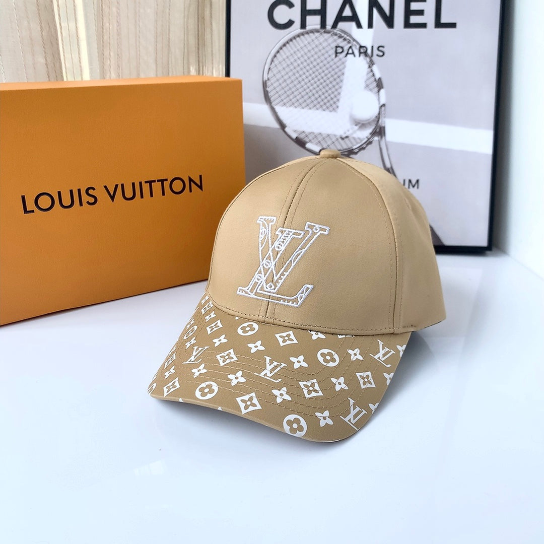 Louis Vuitton Monogram Embroidered Baseball Cap