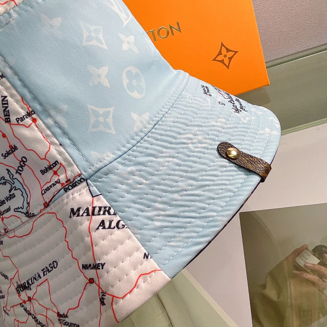 Louis Vuitton Monogram Reversible Bucket Hat