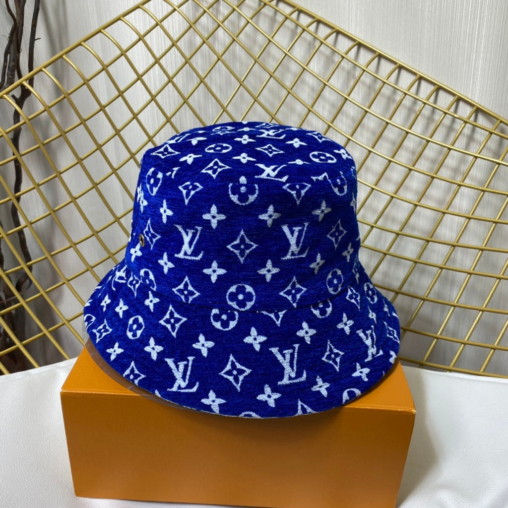 Luxury Louis Vuitton Monogram Bucket Hat for Men & Women