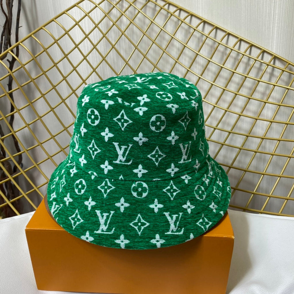 Luxury Louis Vuitton Monogram Bucket Hat for Men & Women