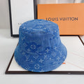 Louis Vuitton LV Monogram Jacquard Denim Bucket Hat for Men & Women