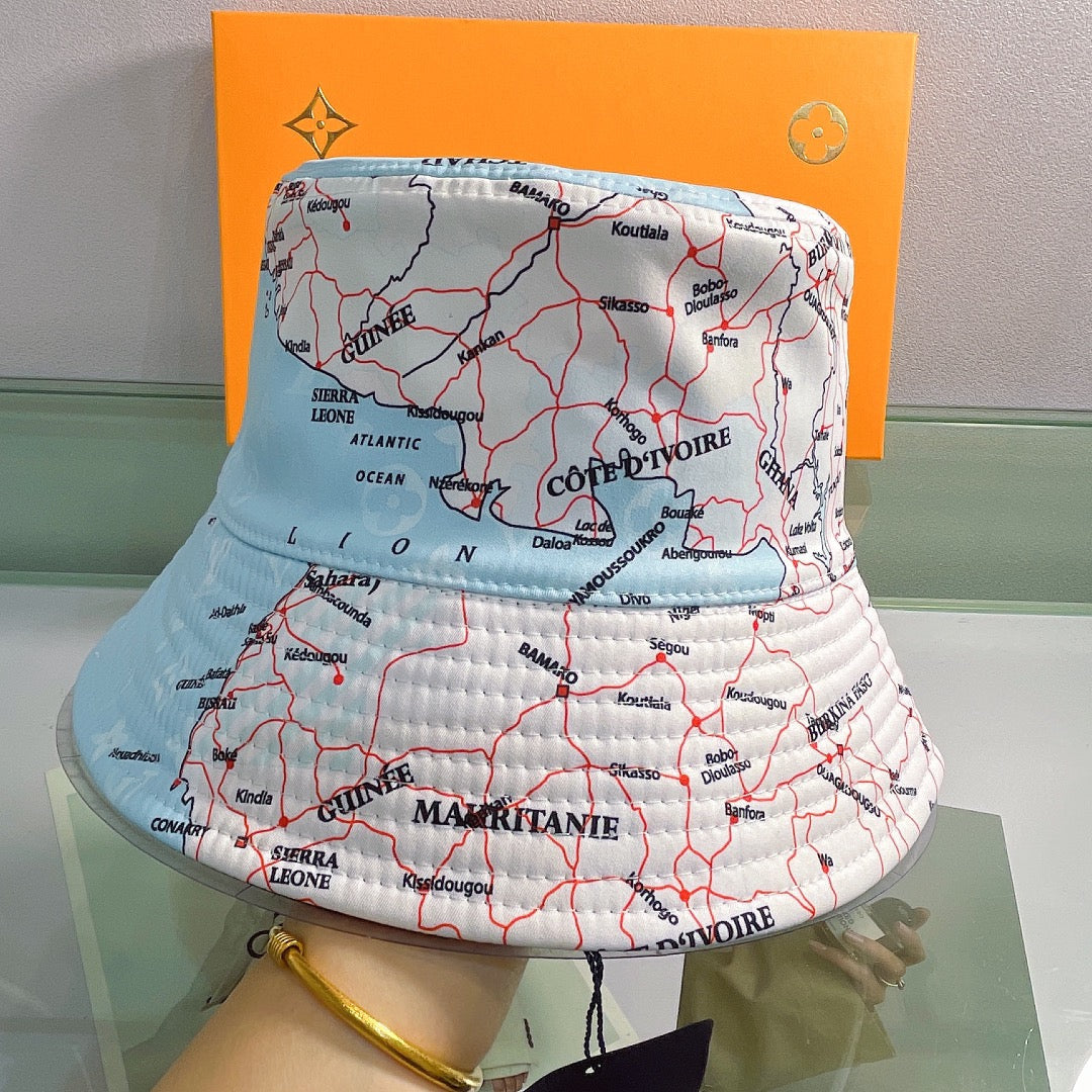 Louis Vuitton Monogram Reversible Bucket Hat