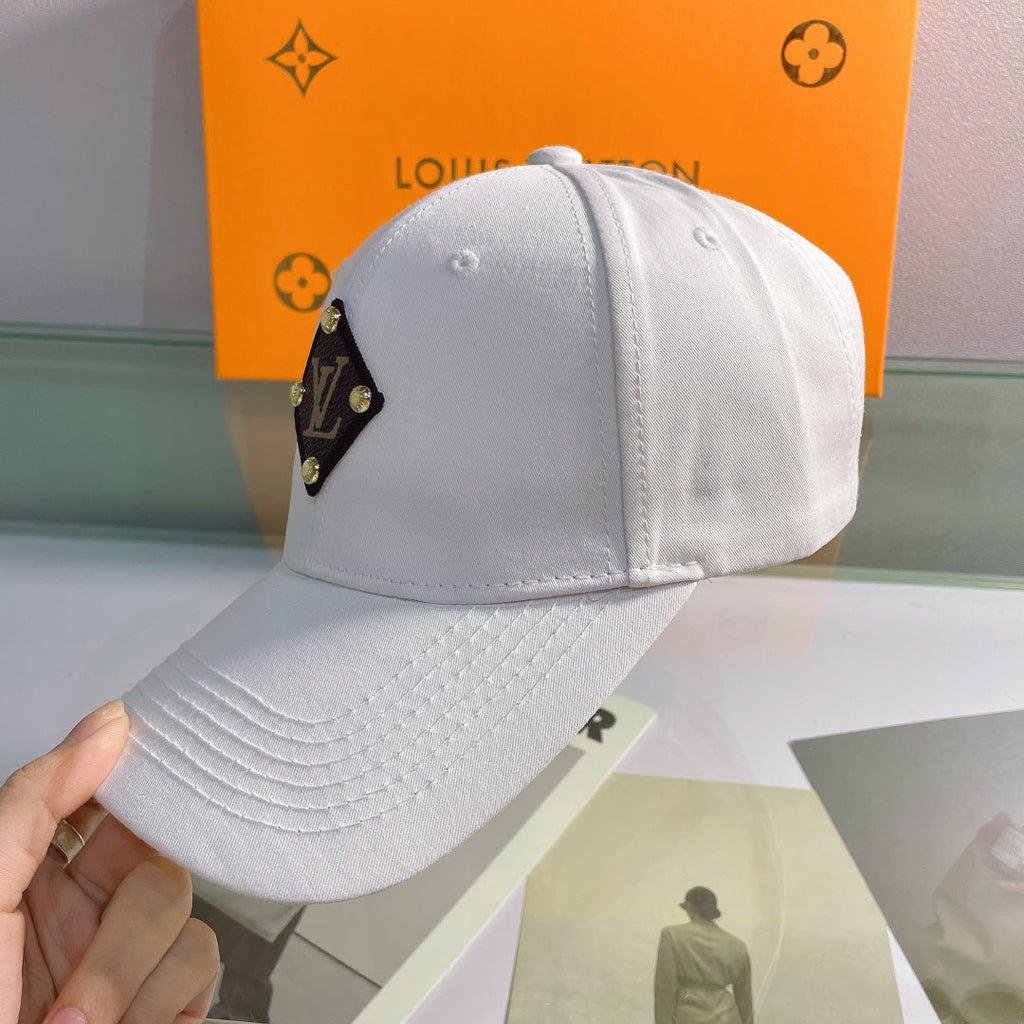 Louis Vuitton Premium Cotton Baseball Cap for Men & Women