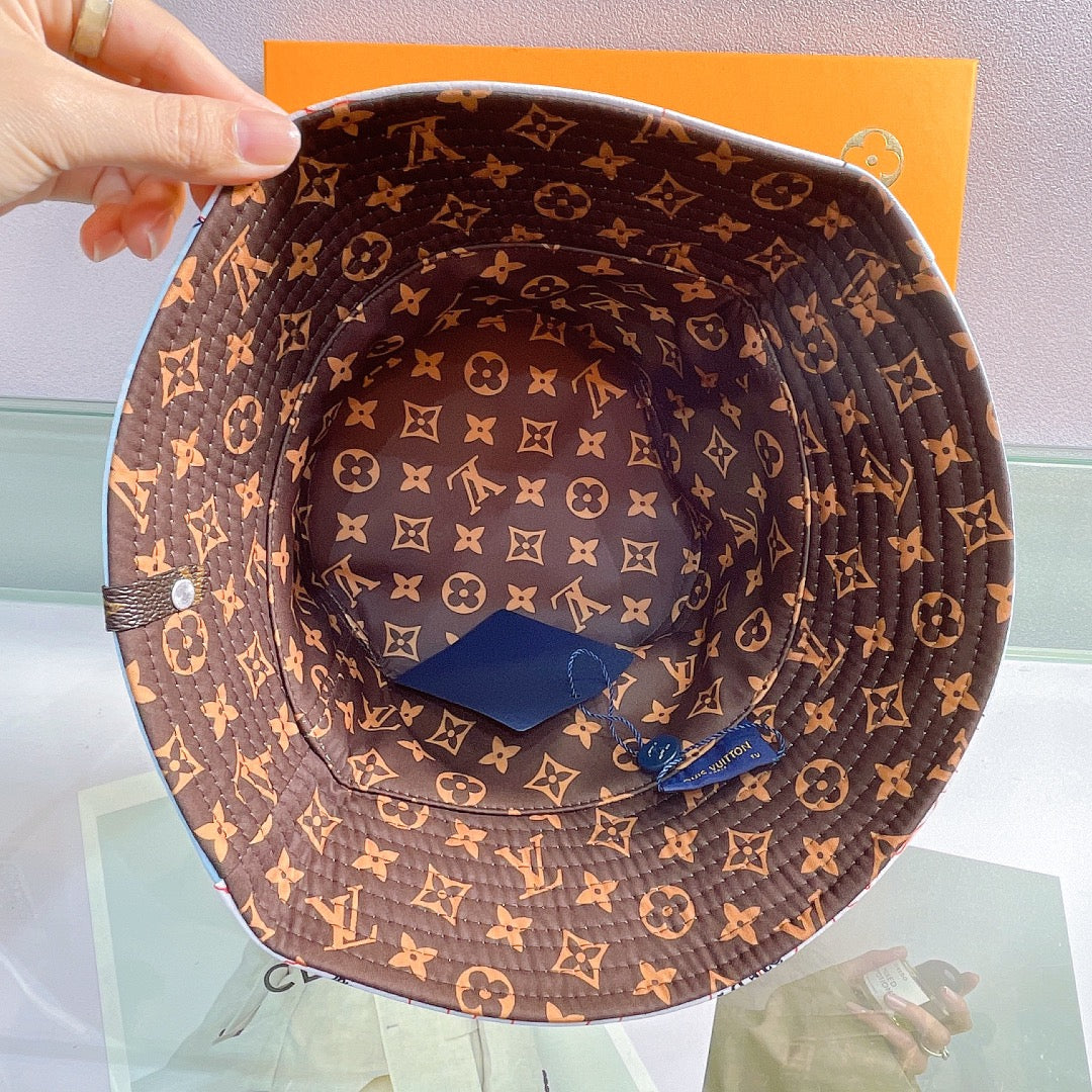Louis Vuitton Monogram Reversible Bucket Hat