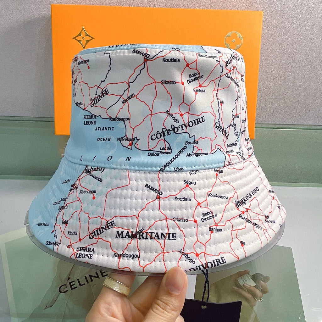 Louis Vuitton Monogram Reversible Bucket Hat