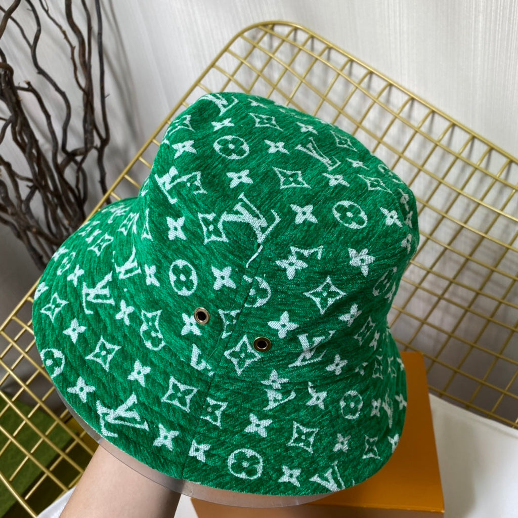 Luxury Louis Vuitton Monogram Bucket Hat for Men & Women
