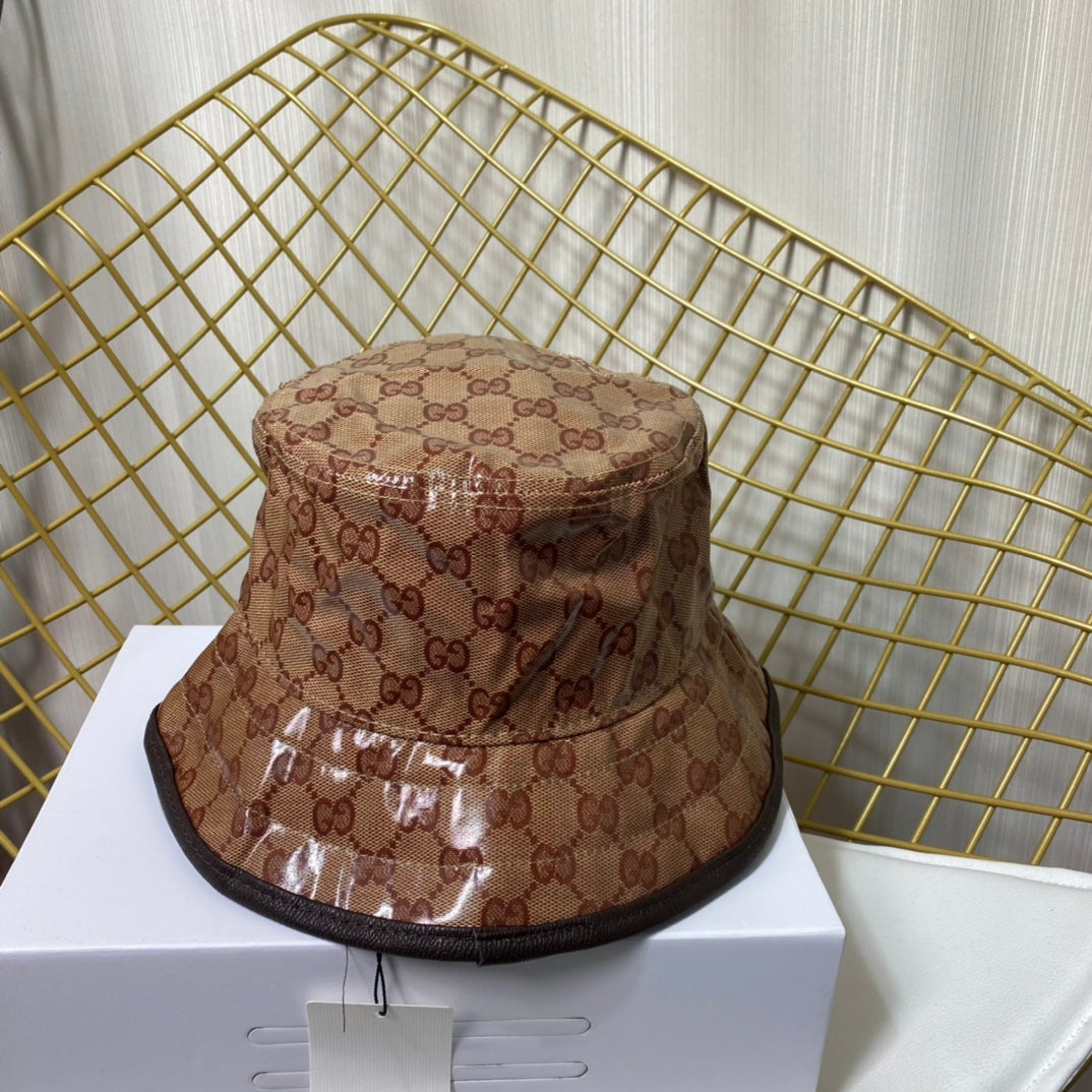 Adidas x Gucci Crystal Canvas Trefoil Bucket Hat