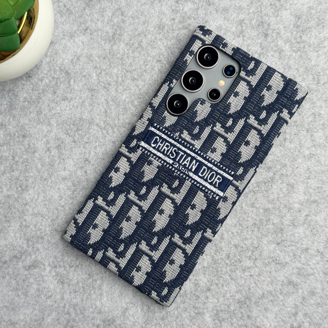 Luxury Dior CD Samsung Galaxy S26 Ultra Case – Designer Oblique Cover