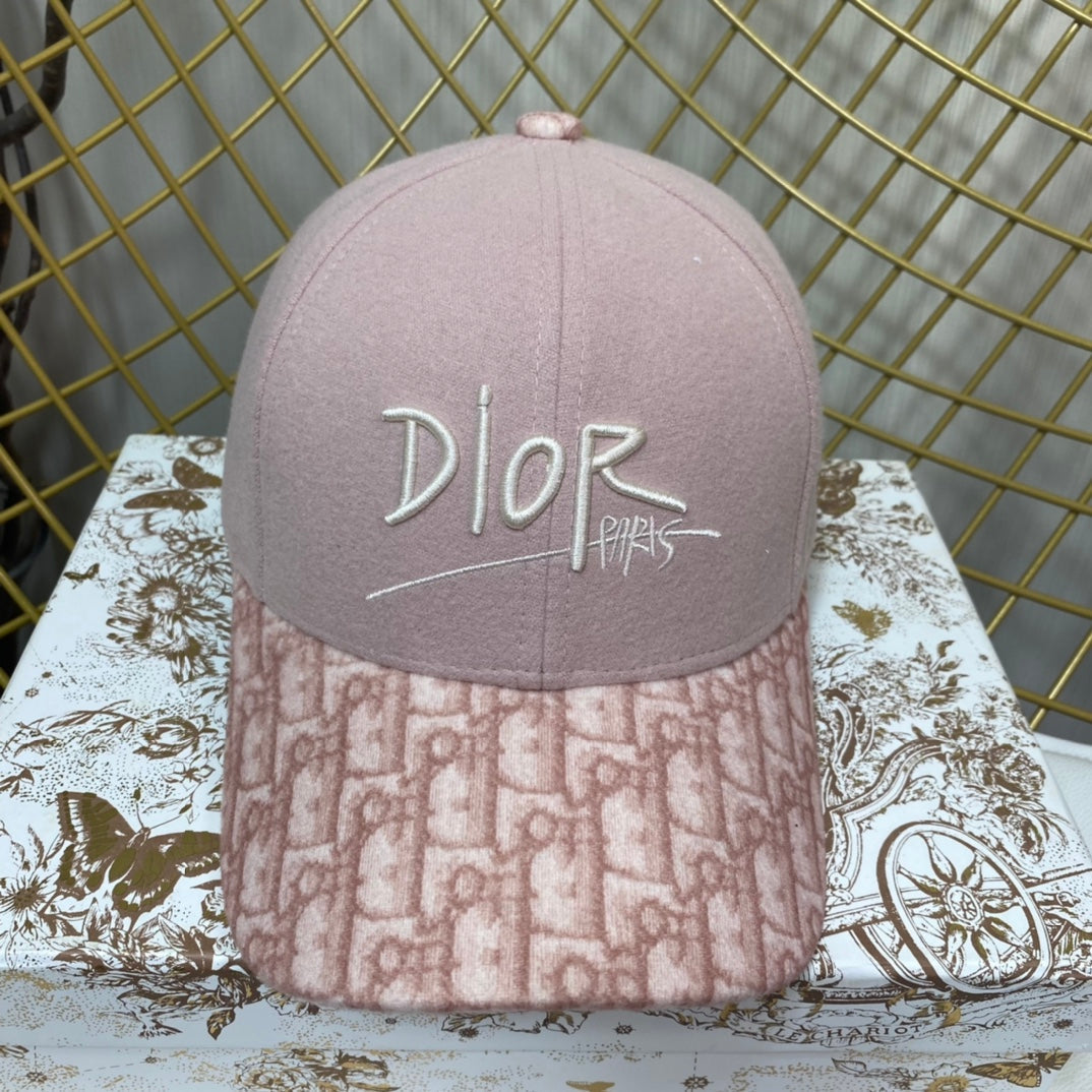 Dior Oblique Wool Baseball Cap | Luxury Designer Hat