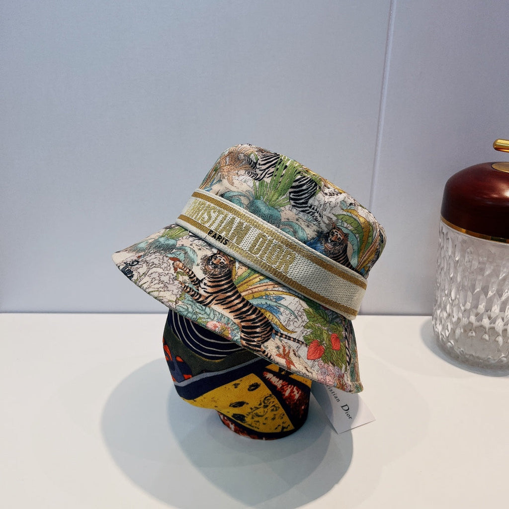 Christian Dior Jungle Tiger Bucket Hat