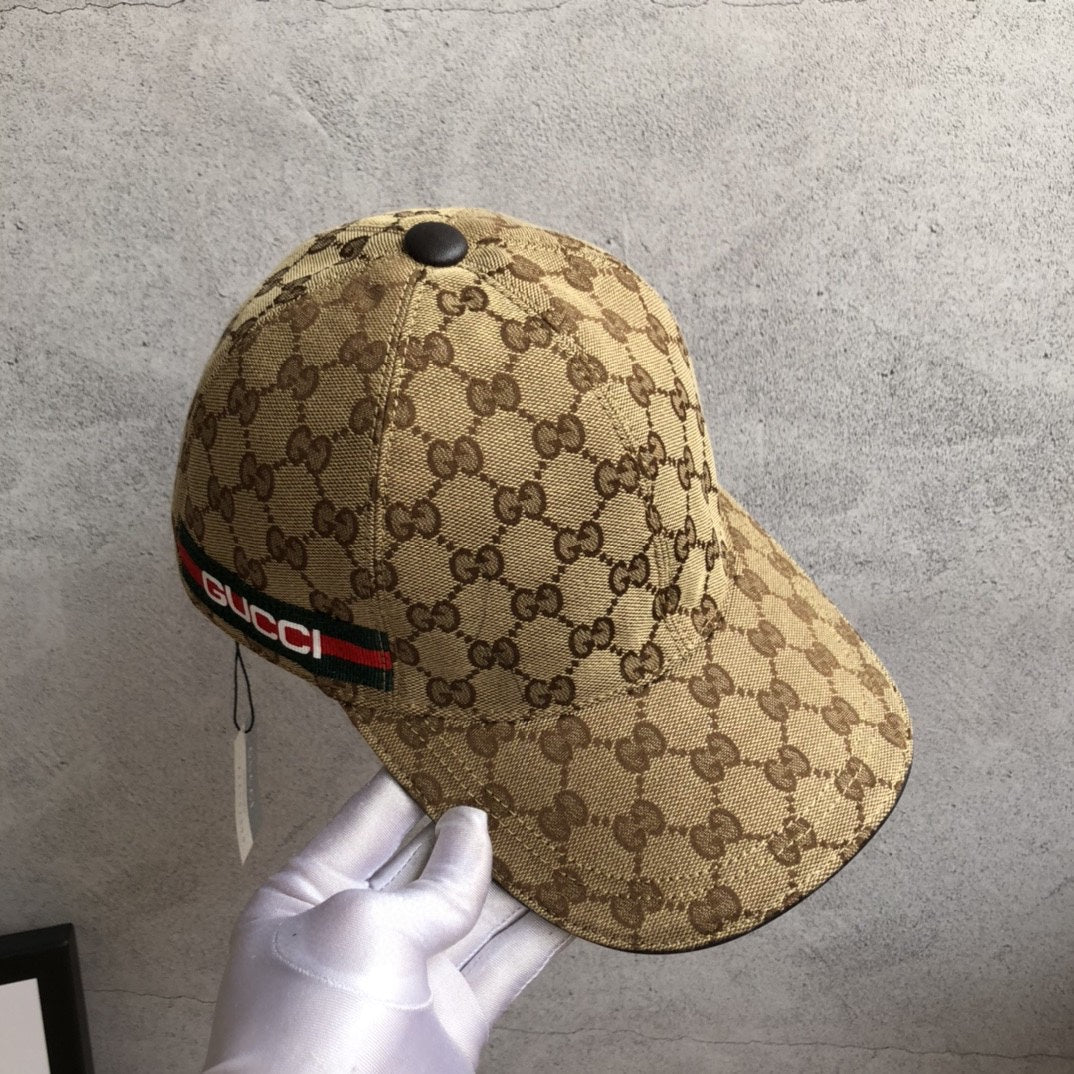 Gucci GG Monogram Web Baseball Cap | Luxury Designer Hat