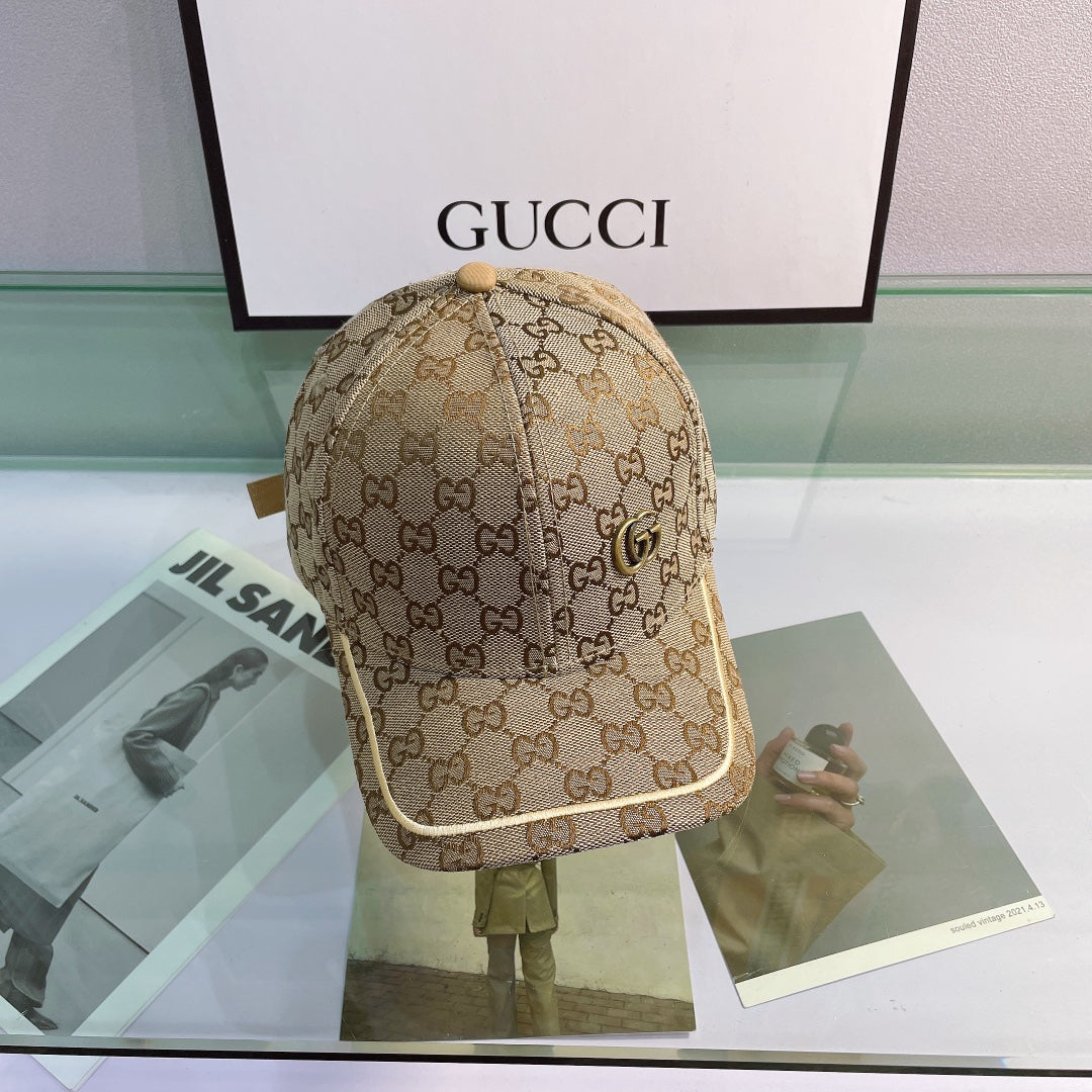 Gucci GG Canvas Baseball Cap | Luxury Designer Adjustable Hat