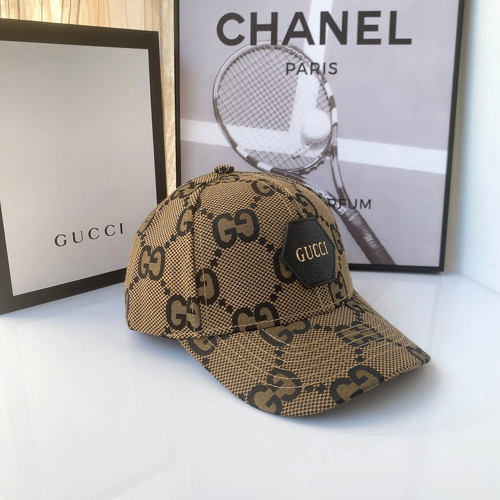 Gucci GG Jacquard Cotton Baseball Cap for Men & Women | Luxury Designer Cap