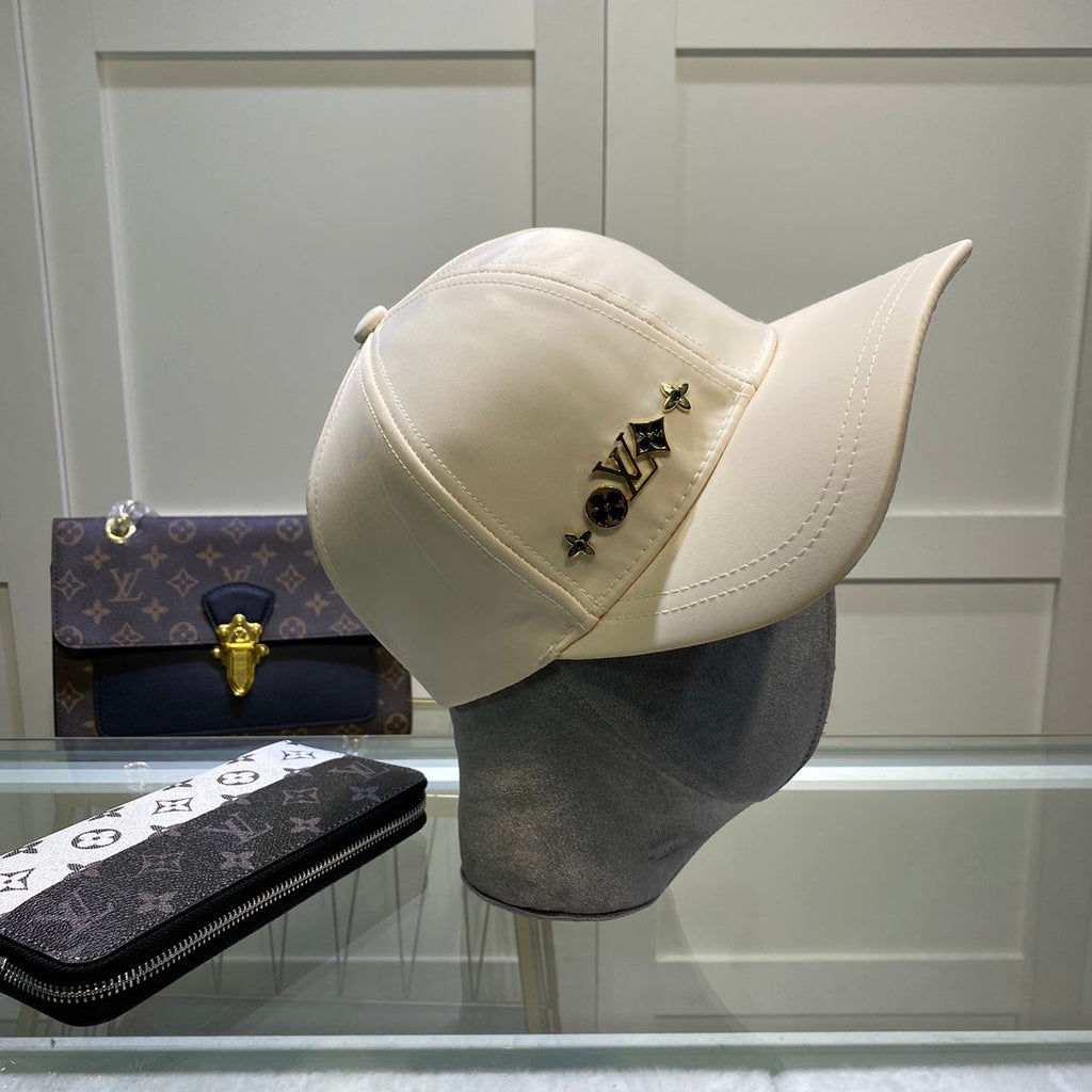 Louis Vuitton Satin LV Monogram Baseball Cap for Men & Women | Luxury Designer Cap