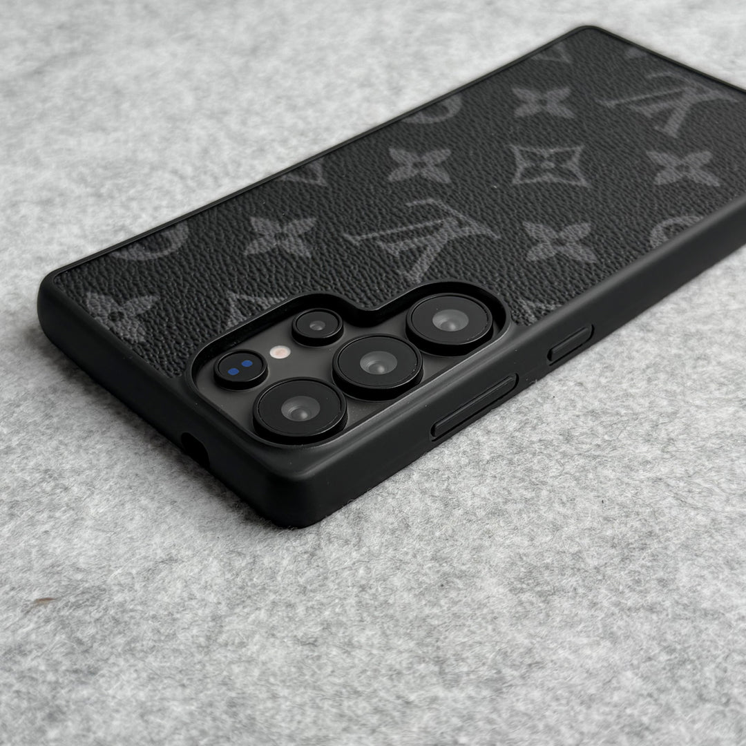 Luxury Louis Vuitton Samsung Galaxy S26 Ultra Case – Monogram PU Leather Cover